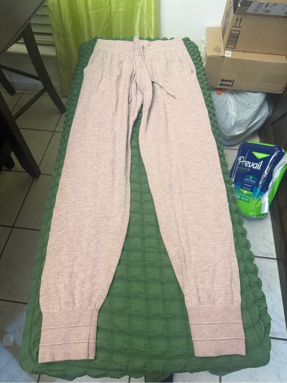 lululemon athletica Dusty Pink Knit Jogger Pants